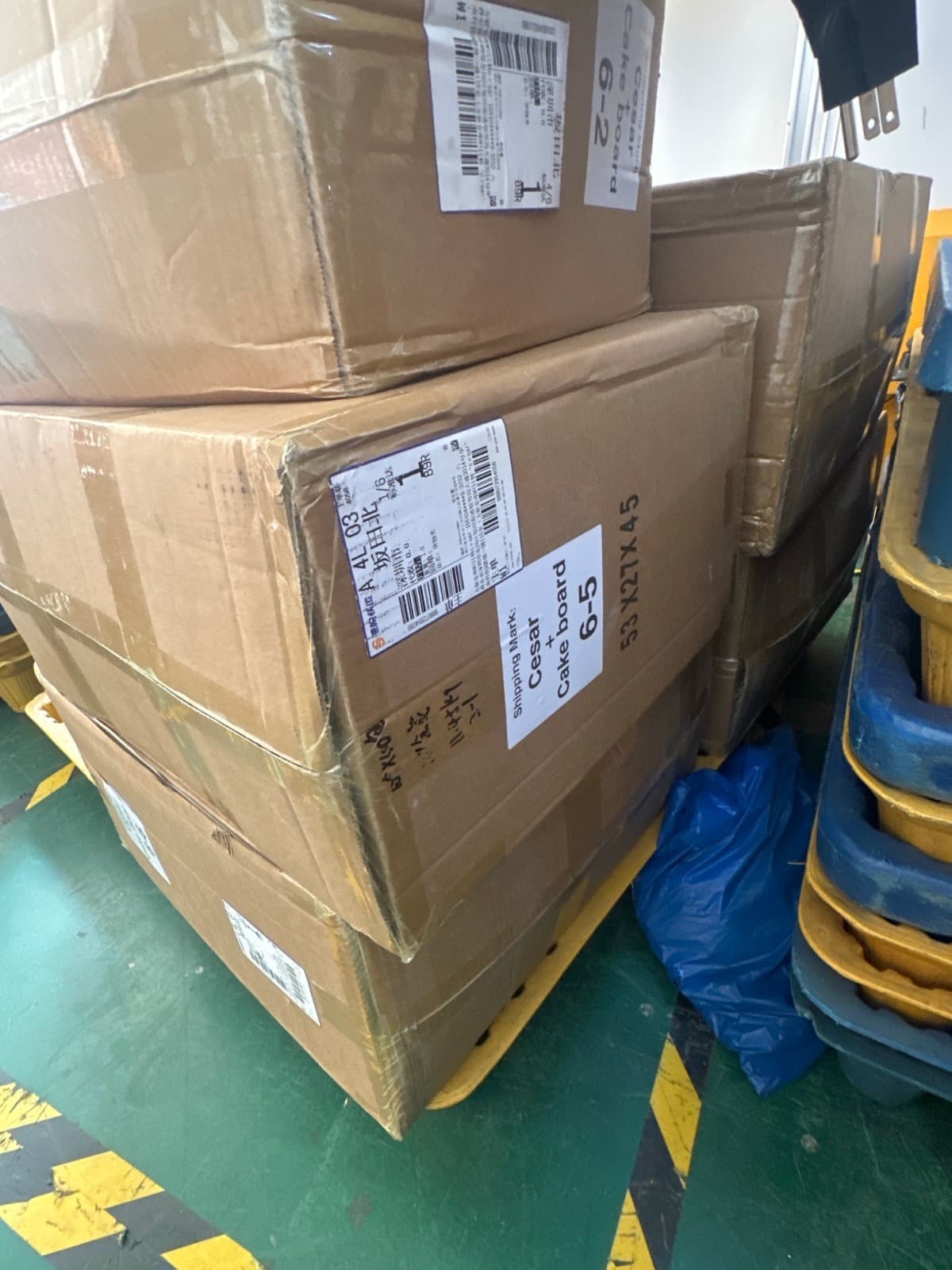 Mercancía de cliente - Importación exitosa