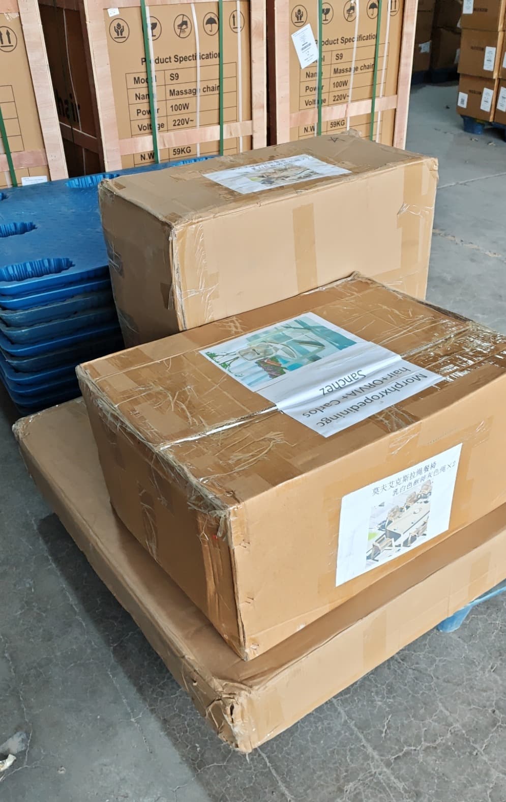 Productos importados exitosamente con Orvia