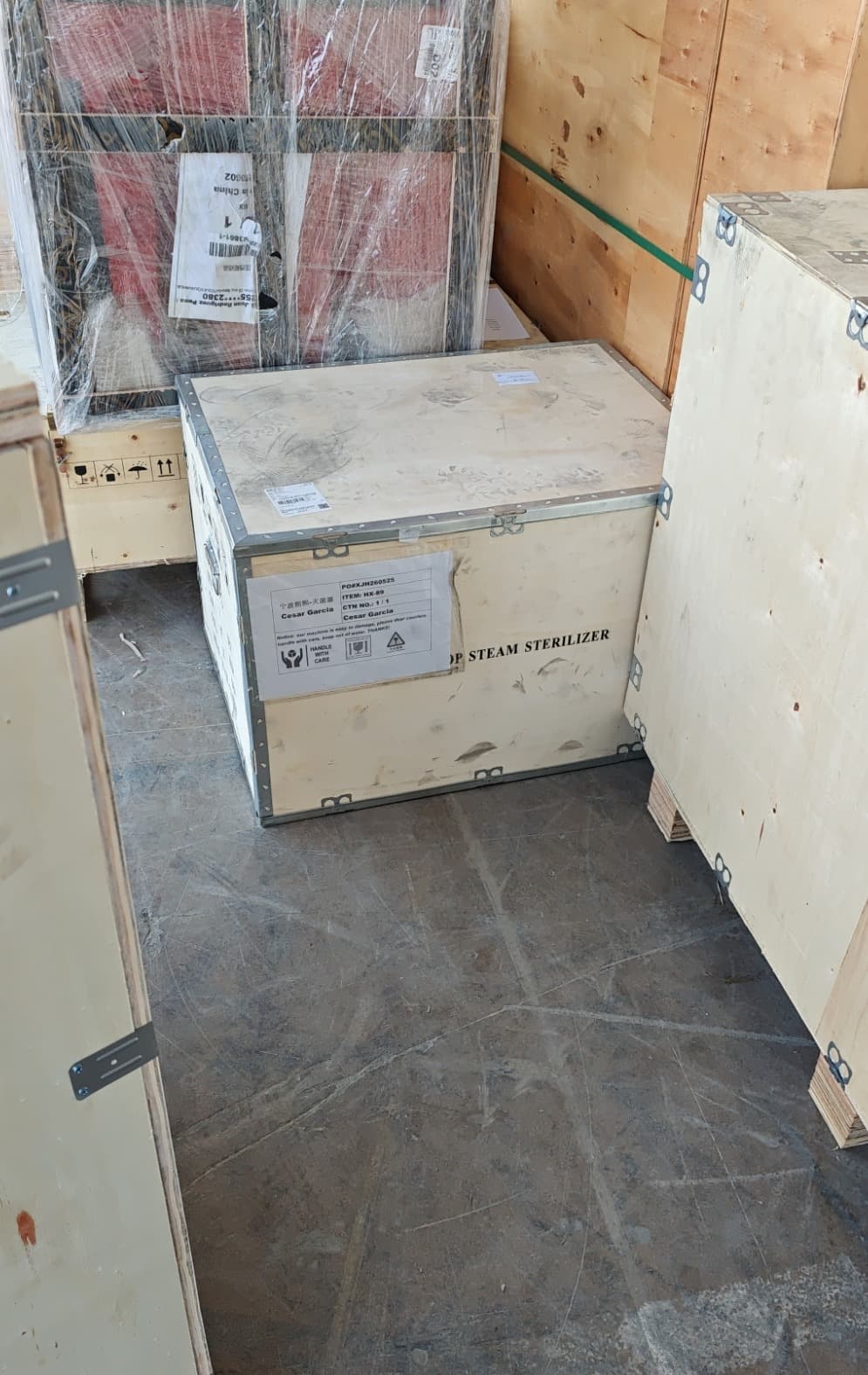 Operaciones en bodega México